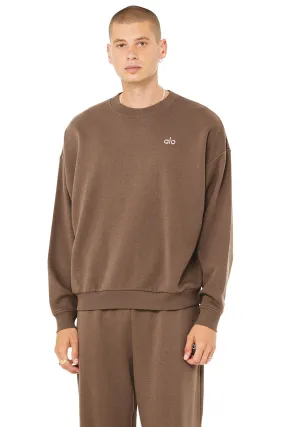 Accolade Crew Neck Pullover - Hot Cocoa