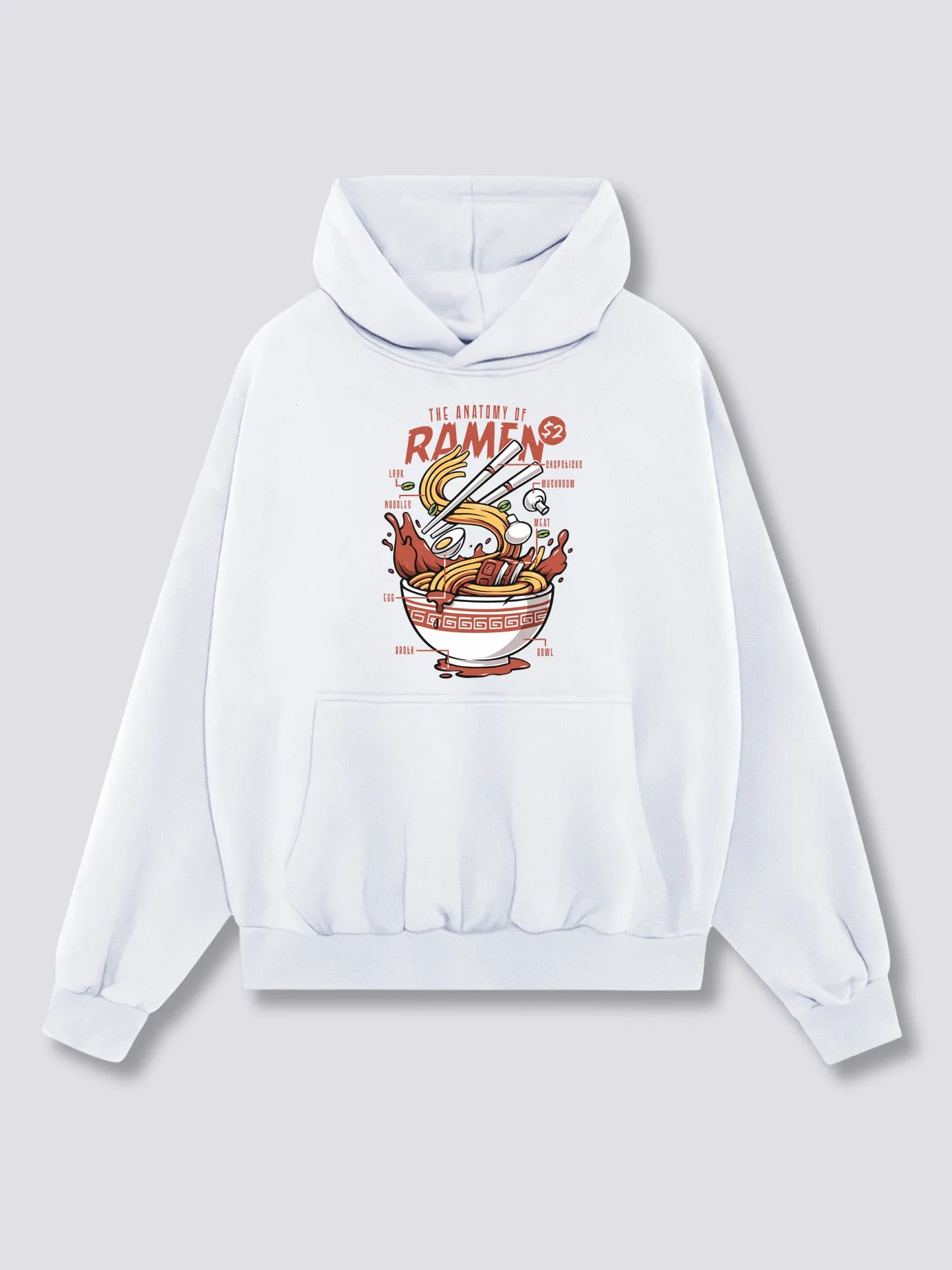 Anatomy of Ramen Hoodie