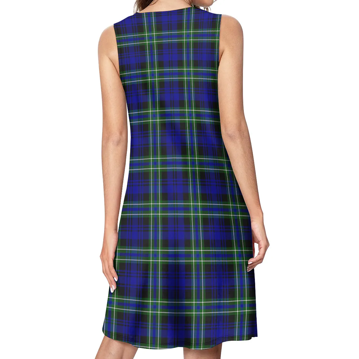 Arbuthnot Modern Tartan Womens Casual Dresses