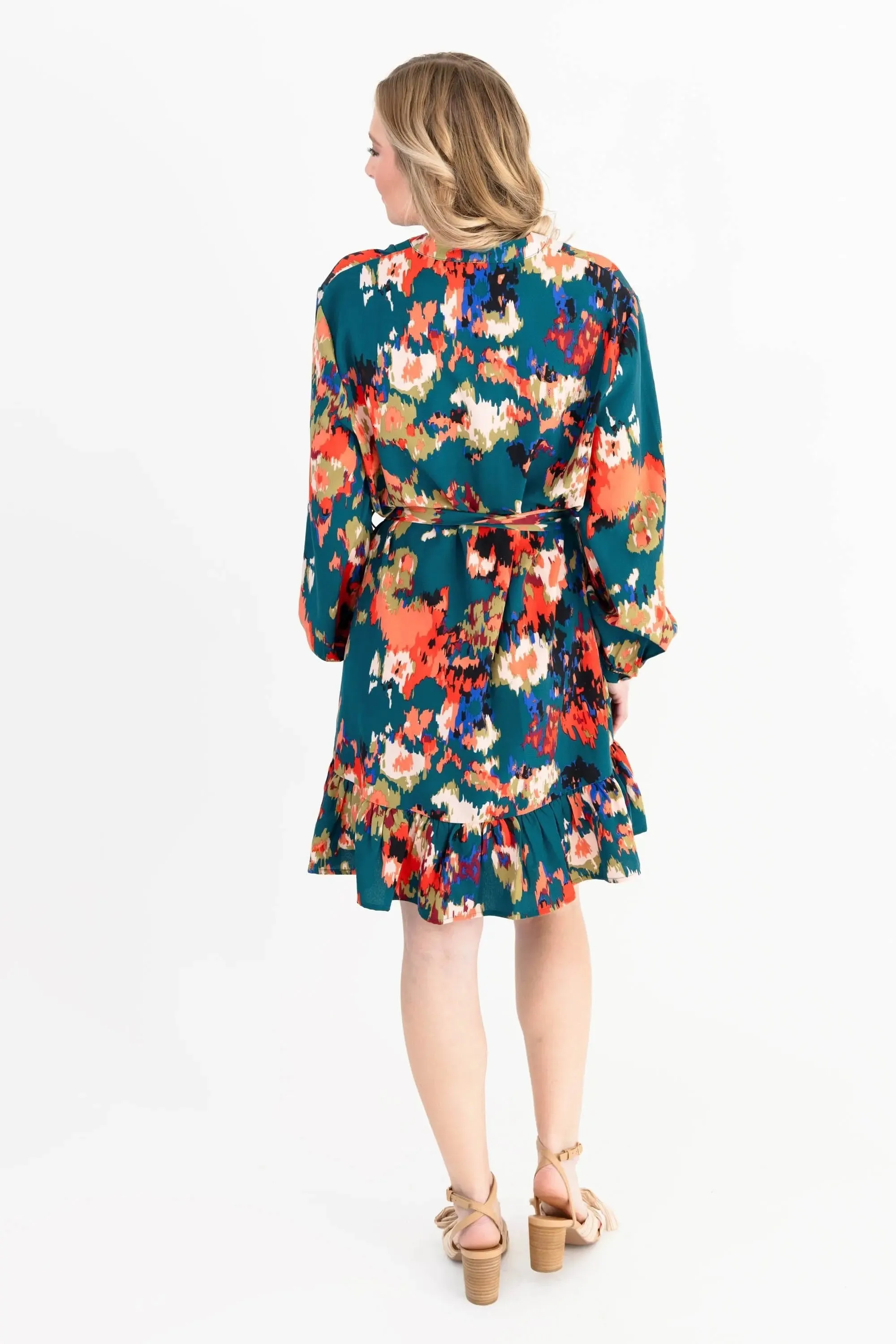 As Long As You Love Me Ruffled High Waist Dress