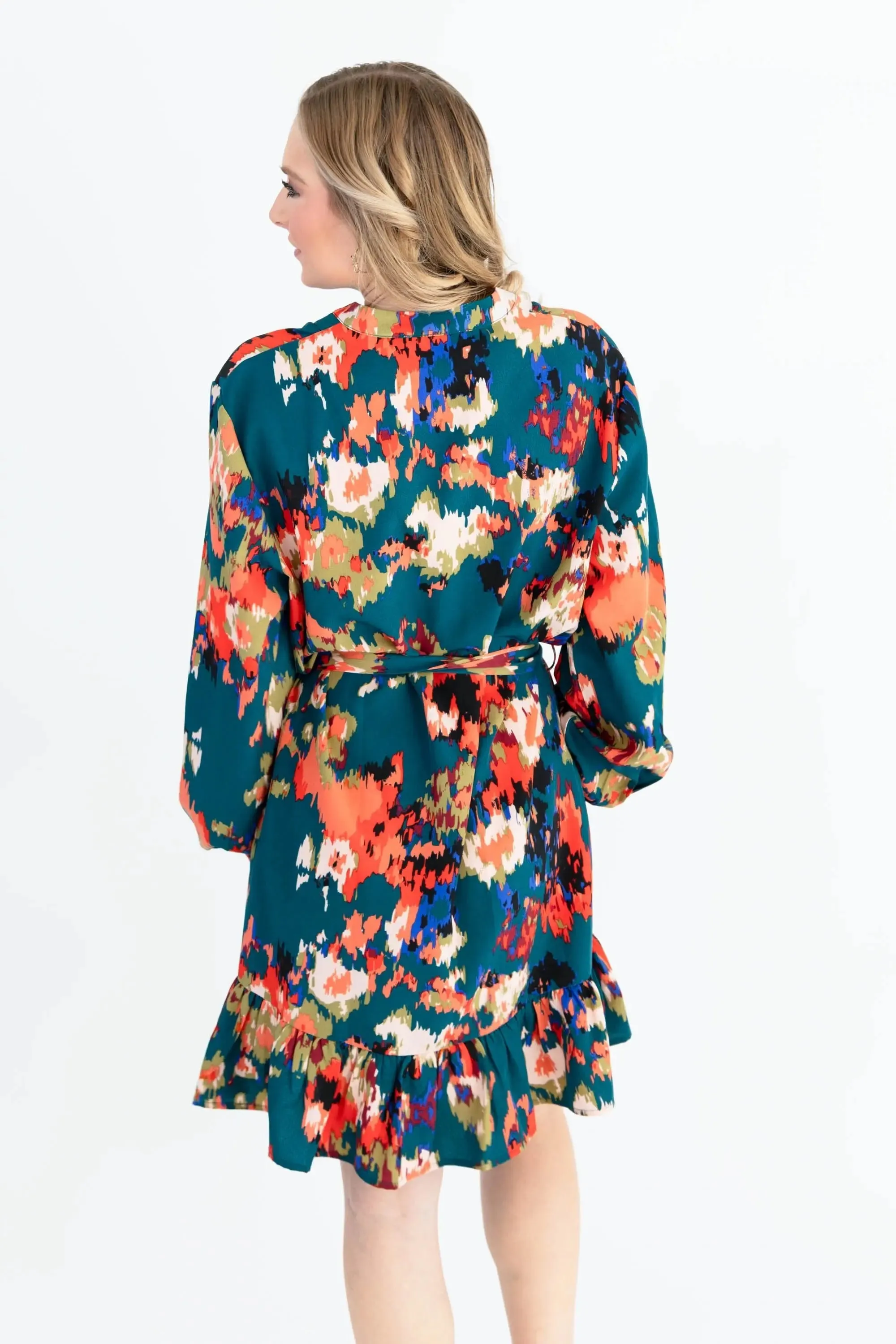 As Long As You Love Me Ruffled High Waist Dress