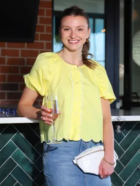 Aurora Poplin Top