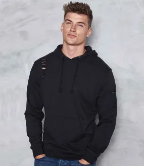 AWDis Distressed Hoodie