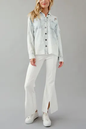 Breezy Denim Shirt