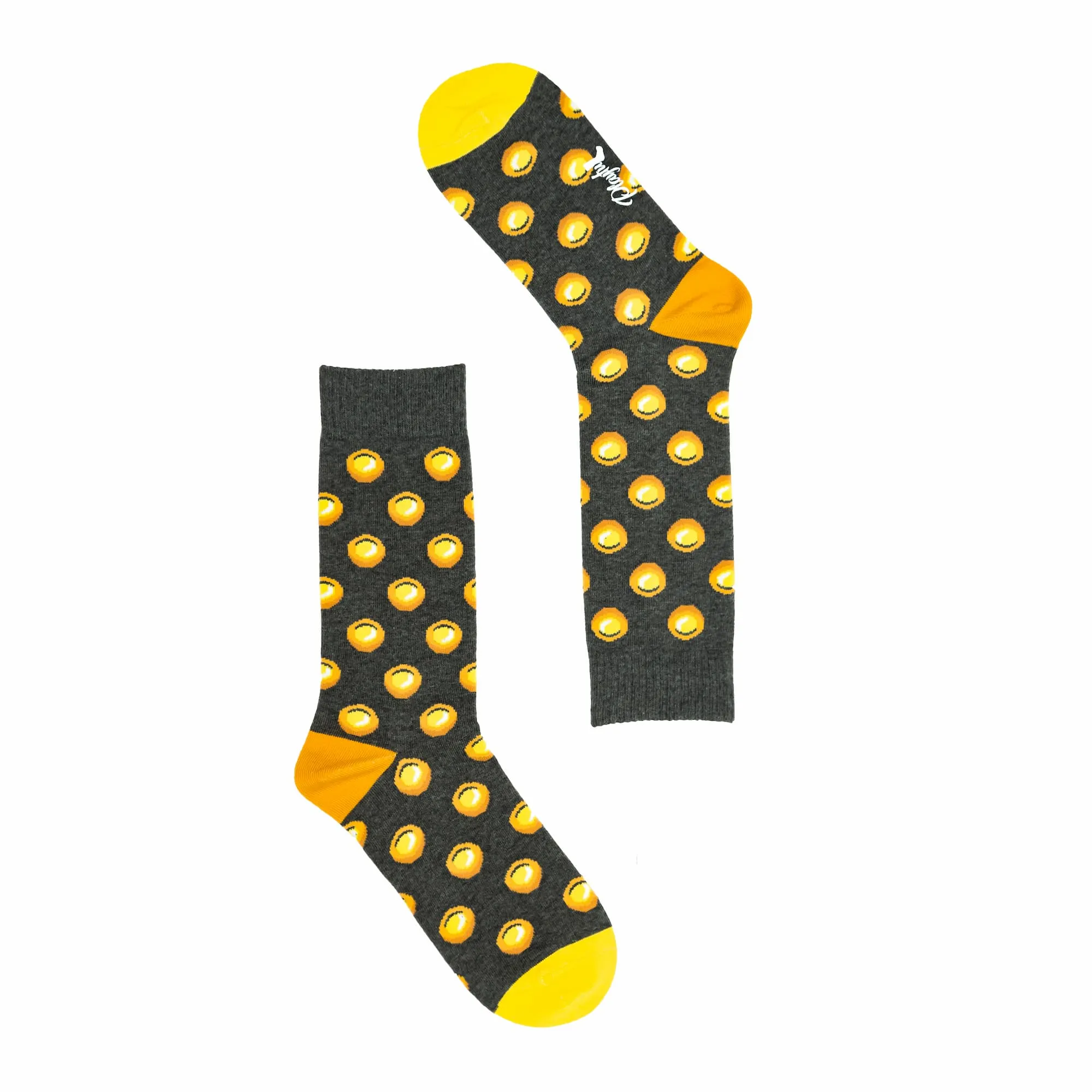 Egg Tart Socks by Playful