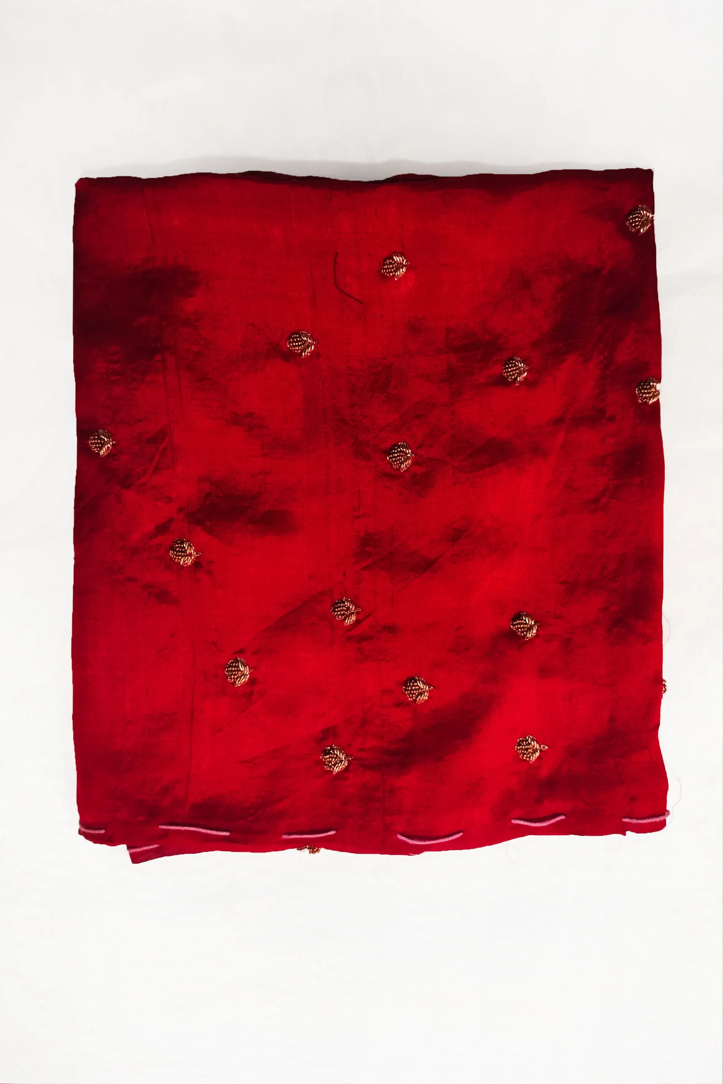 Embroidered Silk Blouse Fabric 1 metre