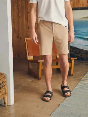 Faherty Brand All Day Short in Khaki