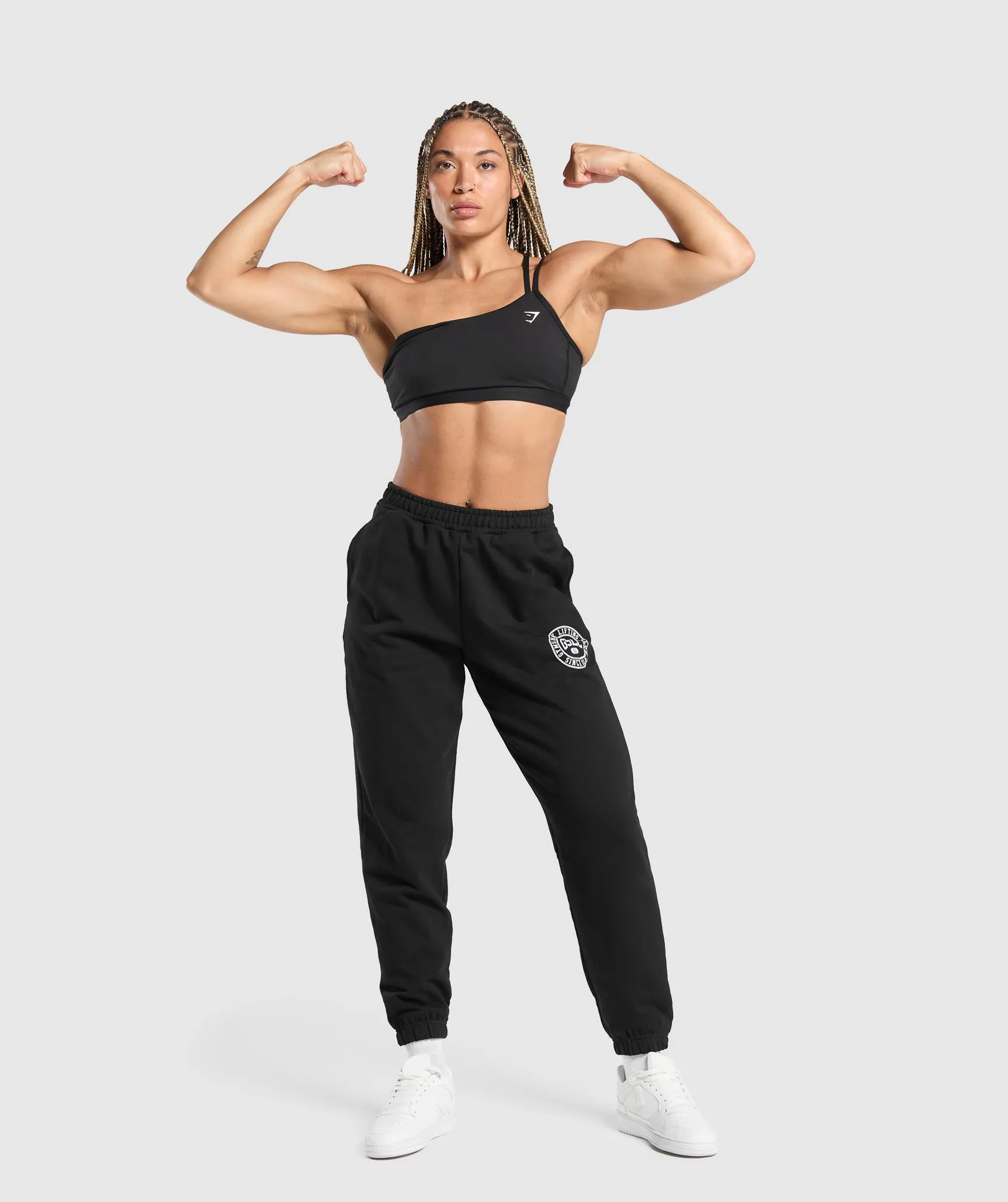 Gymshark GSLC Weight Graphic Pants - Black