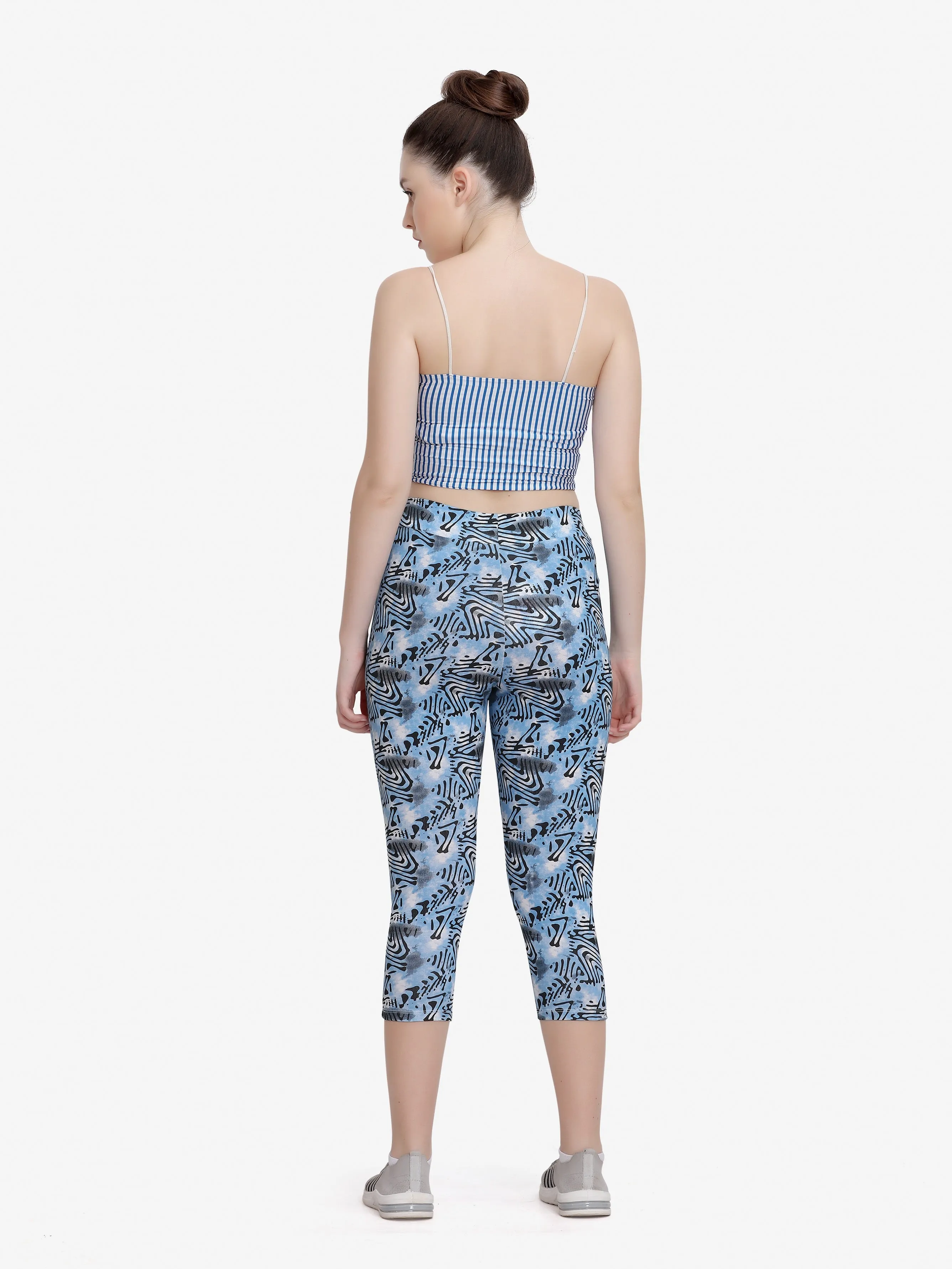 Light Blue MS Capri Pant
