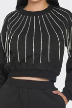 Rhinestone Lounge Set