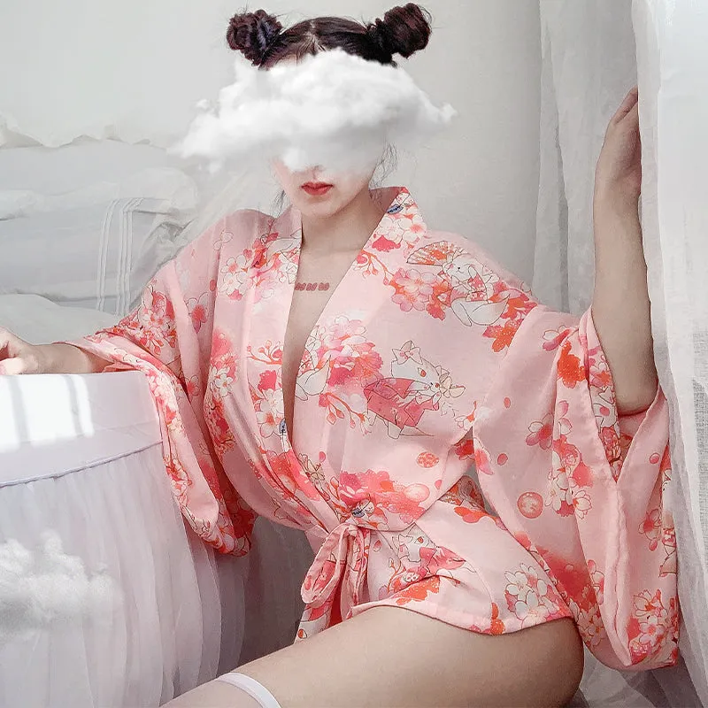 Sexy fox kimono pajamas yc22234