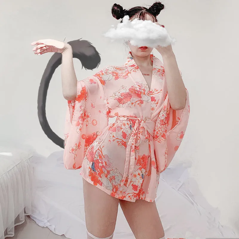 Sexy fox kimono pajamas yc22234