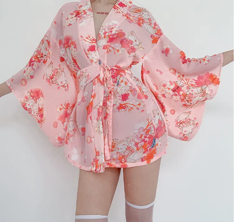 Sexy fox kimono pajamas yc22234